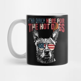 I'm only here for the hot dogs Mug